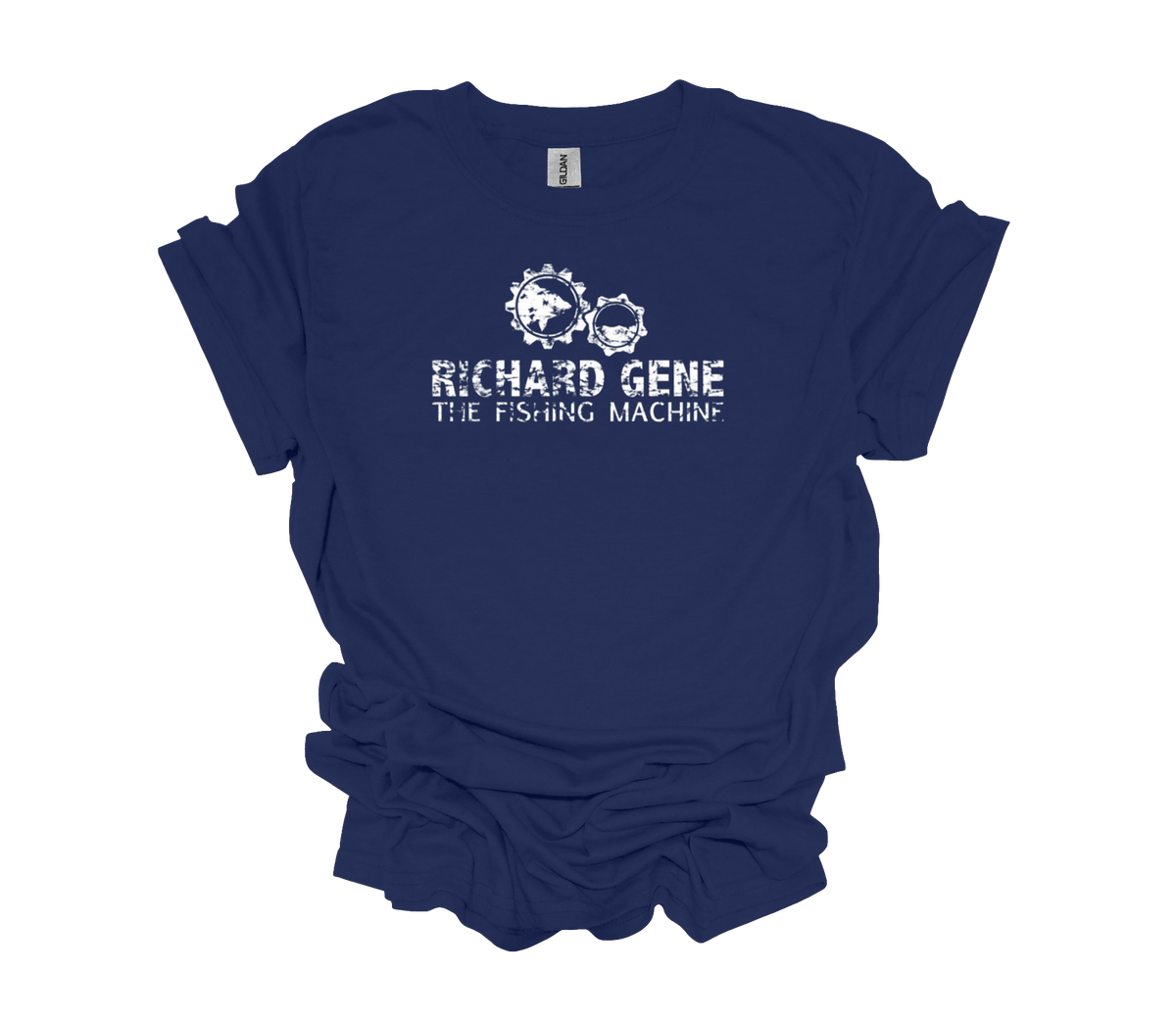 Richard Gene the Fishing Machine T-Shirt – Taylor'd Tee