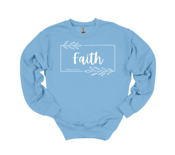 Choose Joy-Faith-Crew Neck Sweatshirt